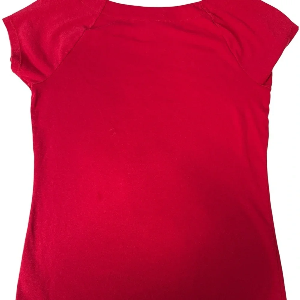 Ralph Lauren Kids Bright Red Short Sleeve Tee
